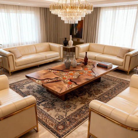 Custom-Black-Walnut-Epoxy-Resin-River-Table-Clear-Transparent-Resin-VJS-5931-03