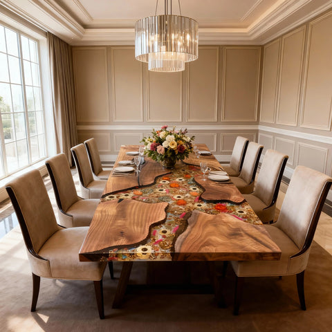 Custom-Black-Walnut-Epoxy-Resin-River-Table-Clear-Transparent-Resin-VJS-5931-08