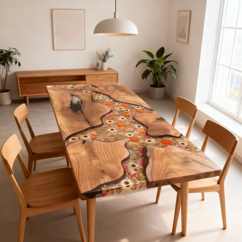 Custom-Black-Walnut-Epoxy-Resin-River-Table-Clear-Transparent-Resin-VJS-5931-22