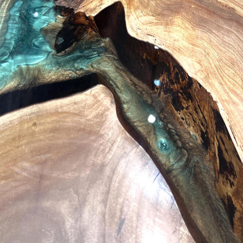 Custom-Black-Walnut-Epoxy-Resin-River-Table-Emerald-Green-ZHL-5827-01