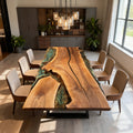 Custom-Black-Walnut-Epoxy-Resin-River-Table-Emerald-Green-ZHL-5827-03