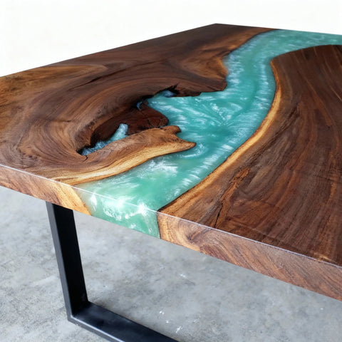 Custom-Black-Walnut-Epoxy-Resin-River-Table-Jade-Turquoise-Pearl-QZN-619-05