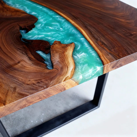 Custom-Black-Walnut-Epoxy-Resin-River-Table-Jade-Turquoise-Pearl-QZN-619-07