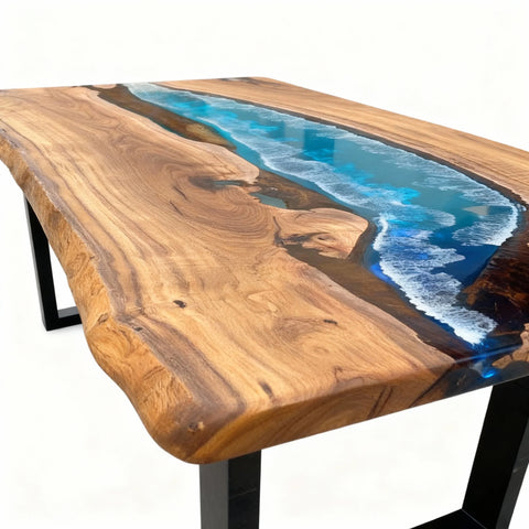 Custom-Black-Walnut-Epoxy-Resin-River-Table-Ocean-Blue-With-White-Surf-QMF-729-02