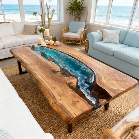 Custom-Black-Walnut-Epoxy-Resin-River-Table-Ocean-Blue-With-White-Surf-QMF-729-03