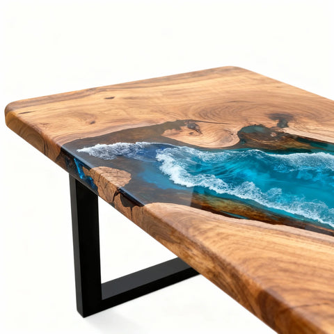 Custom-Black-Walnut-Epoxy-Resin-River-Table-Ocean-Blue-With-White-Surf-QMF-729-06