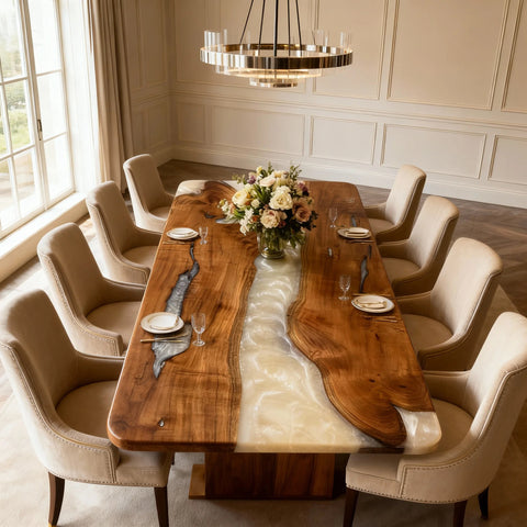 Custom-Black-Walnut-Epoxy-Resin-River-Table-Pearlescent-Ivory-Resin-JQF-7392-12