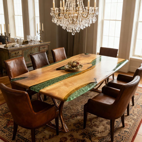 Custom-Black-Walnut-Epoxy-Resin-River-Table-Pearlescent-Jade-Green-ZRW-5183-04