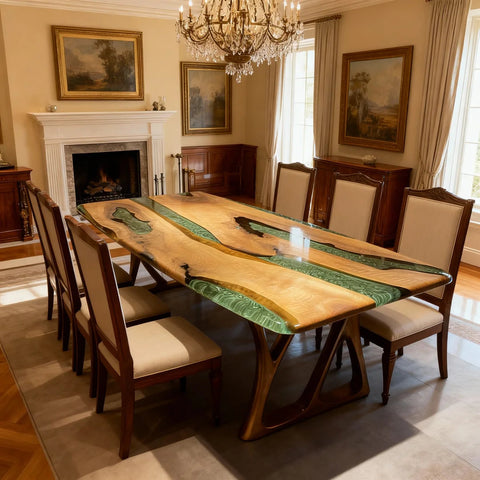 Custom-Black-Walnut-Epoxy-Resin-River-Table-Pearlescent-Jade-Green-ZRW-5183-06