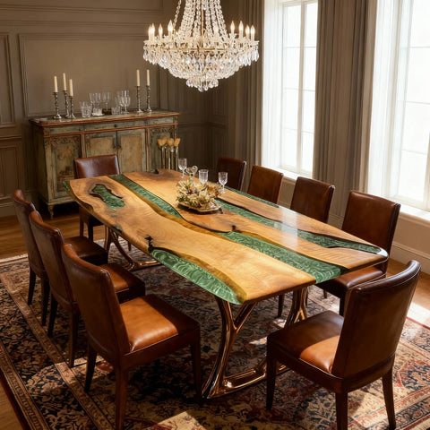 Custom-Black-Walnut-Epoxy-Resin-River-Table-Pearlescent-Jade-Green-ZRW-5183-11