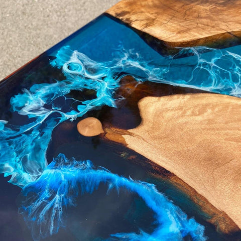 Custom-Black-Walnut-Epoxy-Resin-River-Table-Sapphire-Cerulean-Blue-HZX-9271-01