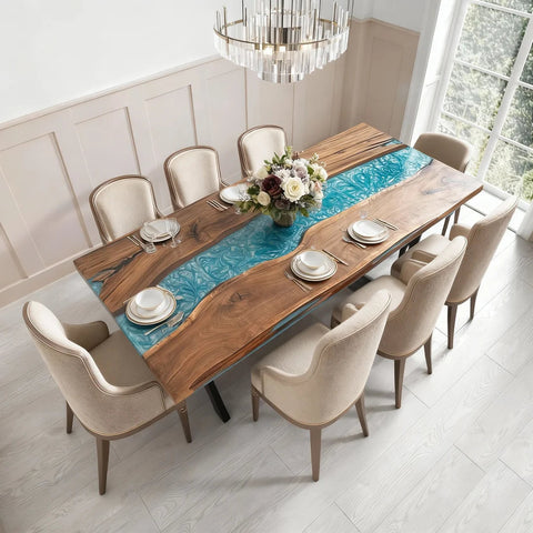 Custom-Black-Walnut-Epoxy-Resin-River-Table-Turquoise-Pearl-ZMV-4187-01