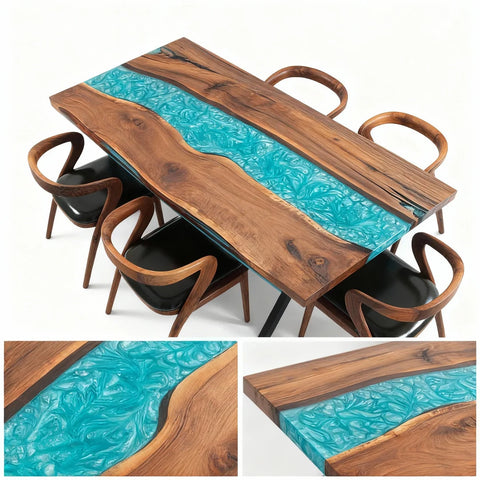 Custom-Black-Walnut-Epoxy-Resin-River-Table-Turquoise-Pearl-ZMV-4187-02