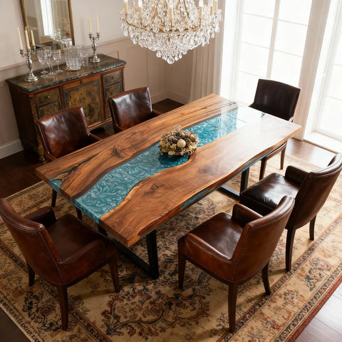 Custom-Black-Walnut-Epoxy-Resin-River-Table-Turquoise-Pearl-ZMV-4187-08