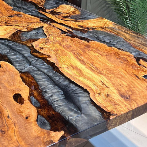 Custom-Olive-Wood-Epoxy-Resin-River-Table-Black-Pearl-Resin-KXZ-4821-05