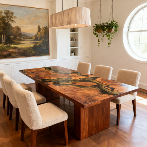 Custom-Olive-Wood-Epoxy-Resin-River-Table-Black-Pearl-Resin-With-Moss-Green-Wisps-QNF-827-03