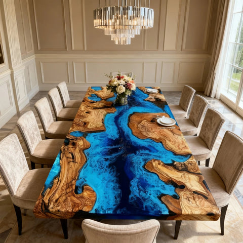 Custom-Olive-Wood-Epoxy-Resin-River-Table-Caribbean-Blue-ZKP-4713-01