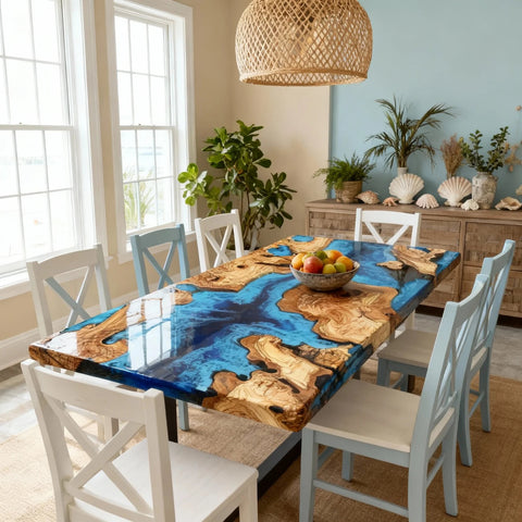 Custom-Olive-Wood-Epoxy-Resin-River-Table-Caribbean-Blue-ZKP-4713-16