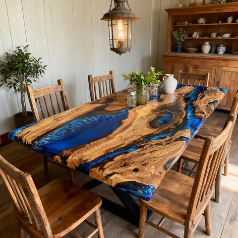 Custom-Olive-Wood-Epoxy-Resin-River-Table-Cobalt-Sapphire-Blue-Resin-QXL-5938-03