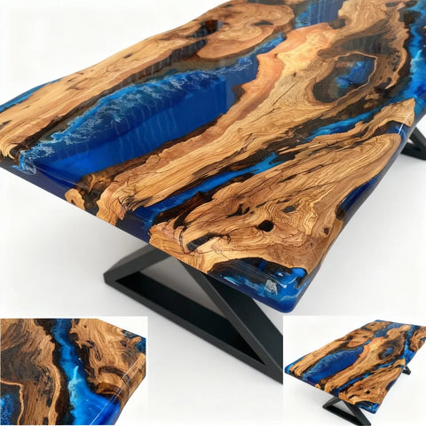 Custom-Olive-Wood-Epoxy-Resin-River-Table-Cobalt-Sapphire-Blue-Resin-QXL-5938-07