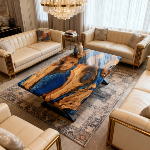 Custom-Olive-Wood-Epoxy-Resin-River-Table-Cobalt-Sapphire-Blue-Resin-QXL-5938-09