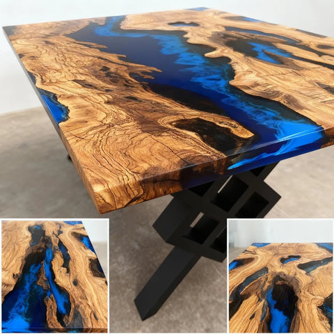 Custom-Olive-Wood-Epoxy-Resin-River-Table-Deep-Cobalt-To-Sapphire-Blue-VHX-3627-01