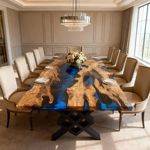 Custom-Olive-Wood-Epoxy-Resin-River-Table-Deep-Cobalt-To-Sapphire-Blue-VHX-3627-04