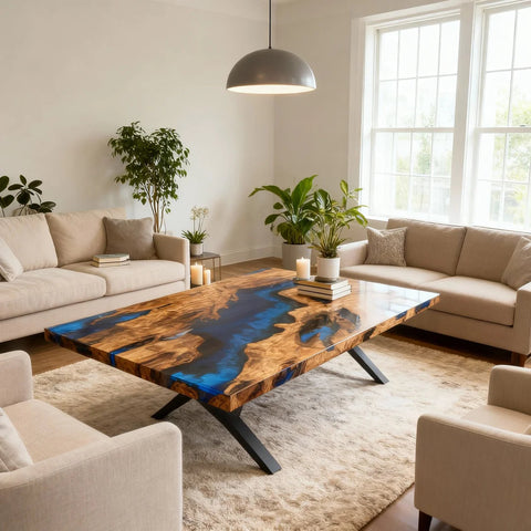 Custom-Olive-Wood-Epoxy-Resin-River-Table-Deep-Cobalt-To-Sapphire-Blue-VHX-3627-05