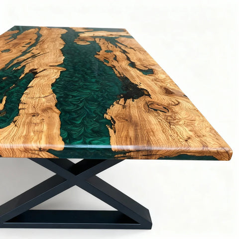 Custom-Olive-Wood-Epoxy-Resin-River-Table-Emerald-Green-Pearl-VNZ-3816-02