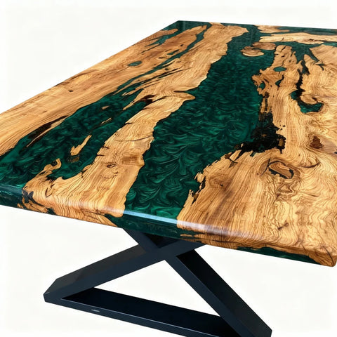 Custom-Olive-Wood-Epoxy-Resin-River-Table-Emerald-Green-Pearl-VNZ-3816-03