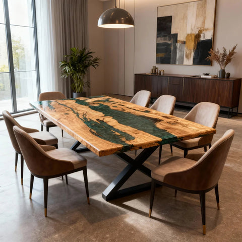 Custom-Olive-Wood-Epoxy-Resin-River-Table-Emerald-Green-Pearl-VNZ-3816-06