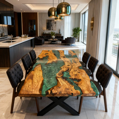 Custom-Olive-Wood-Epoxy-Resin-River-Table-Emerald-Green-Pearl-VQJ-6381-07
