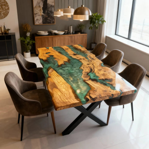 Custom-Olive-Wood-Epoxy-Resin-River-Table-Emerald-Green-Pearl-VQJ-6381-09
