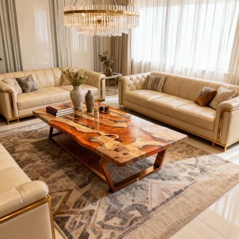 Custom-Olive-Wood-Epoxy-Resin-River-Table-Honey-Amber-KZP-7463-04