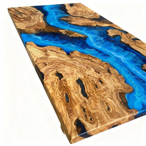 Custom-Olive-Wood-Epoxy-Resin-River-Table-Ocean-Blue-Resin-KHV-3297-01