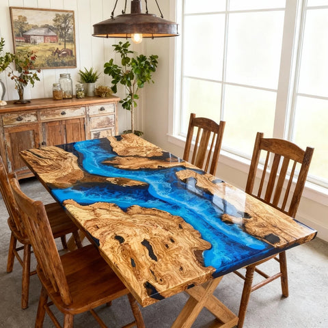 Custom-Olive-Wood-Epoxy-Resin-River-Table-Ocean-Blue-Resin-KHV-3297-11