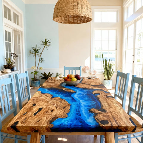 Custom-Olive-Wood-Epoxy-Resin-River-Table-Ocean-Blue-Resin-KHV-3297-17