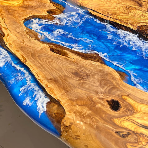 Custom-Olive-Wood-Epoxy-Resin-River-Table-Ocean-Blue-With-Pearlescent-White-RWQ-3187-05