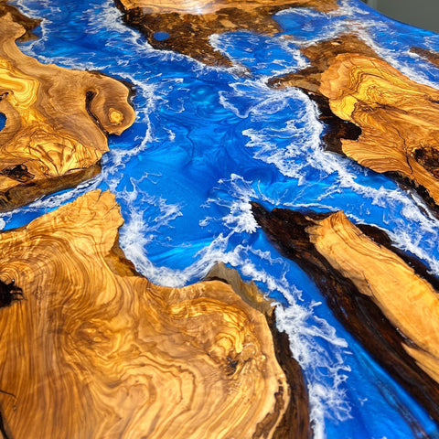 Custom-Olive-Wood-Epoxy-Resin-River-Table-Ocean-Blue-With-Pearlescent-White-RWQ-3187-06