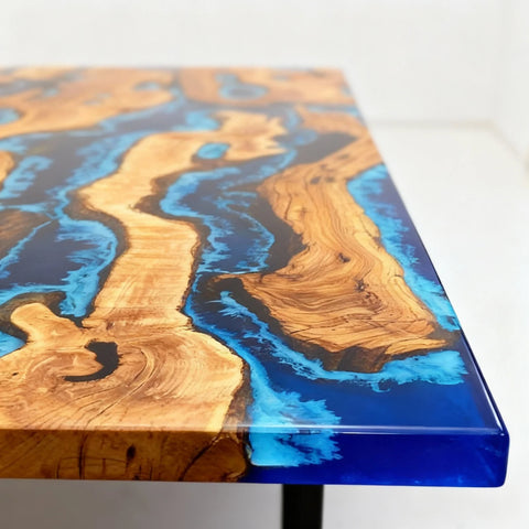 Custom-Olive-Wood-Epoxy-Resin-River-Table-Sapphire-Blue-Resin-With-Aqua-Highlights-KJD-918-03