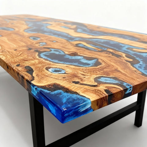 Custom-Olive-Wood-Epoxy-Resin-River-Table-Sapphire-Blue-Resin-With-Aqua-Highlights-KJD-918-11