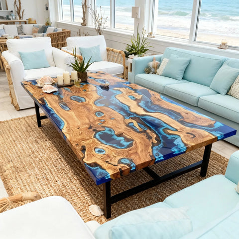 Custom-Olive-Wood-Epoxy-Resin-River-Table-Sapphire-Blue-Resin-With-Aqua-Highlights-KJD-918-13