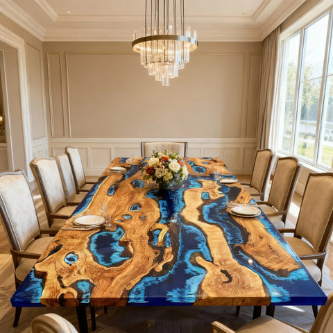 Custom-Olive-Wood-Epoxy-Resin-River-Table-Sapphire-Blue-Resin-With-Aqua-Highlights-KJD-918-16