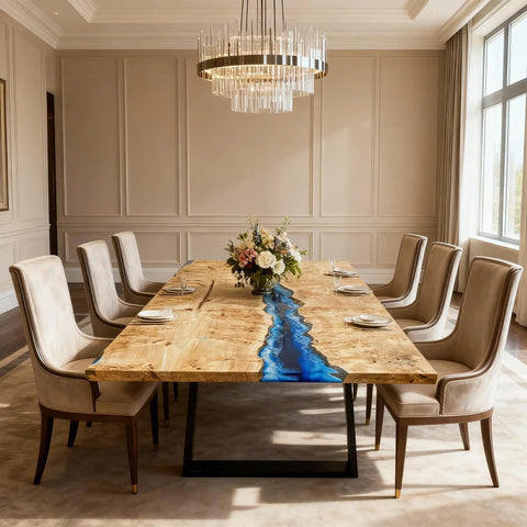 Custom-Poplar-Wood-Epoxy-Resin-River-Table-Azure-To-Cobalt-Blue-Pearl-QMX-682-04