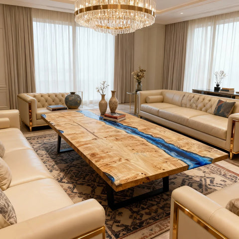 Custom-Poplar-Wood-Epoxy-Resin-River-Table-Azure-To-Cobalt-Blue-Pearl-QMX-682-05