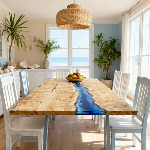 Custom-Poplar-Wood-Epoxy-Resin-River-Table-Azure-To-Cobalt-Blue-Pearl-QMX-682-09