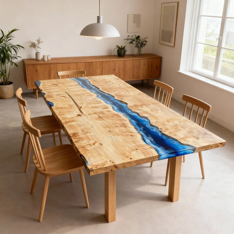 Custom-Poplar-Wood-Epoxy-Resin-River-Table-Azure-To-Cobalt-Blue-Pearl-QMX-682-13