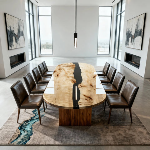 Custom-Poplar-Wood-Epoxy-Resin-River-Table-Onyx-Black-Resin-QNS-7384-02