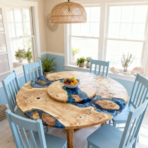 Custom-Poplar-Wood-Epoxy-Resin-River-Table-Sapphire-Blue-Resin-XJG-2961-09