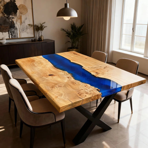 Custom-Poplar-Wood-Epoxy-Resin-River-Table-Sapphire-To-Cobalt-Blue-RVX-7304-10